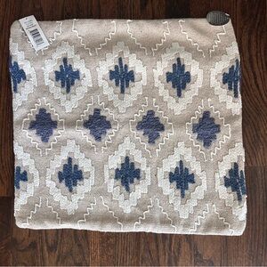 Rizzy Home | T11762 | Down Fill Decorative Pillow | 20"x20" NWT